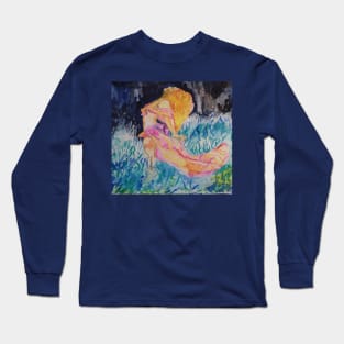 Uniting Flames Fantasy Art Long Sleeve T-Shirt